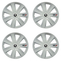 Капаци за Peugeot (старо лого) 16 GTX carbon white