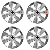 Капаци за Peugeot (ново лого) 14 GTX CARBON silver