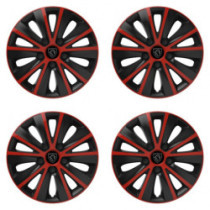 Калапаци за Peugeot (ново лого) 15 RAPIDE red and black