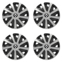 Тасове за Renault (старо лого) за фургони 15 Craft silver and black