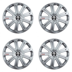 Тасове за Renault (по-старо лого) 16 Evo silver