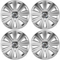 Капаци за Renault (ново лого) 14 Aviator carbon RC silver