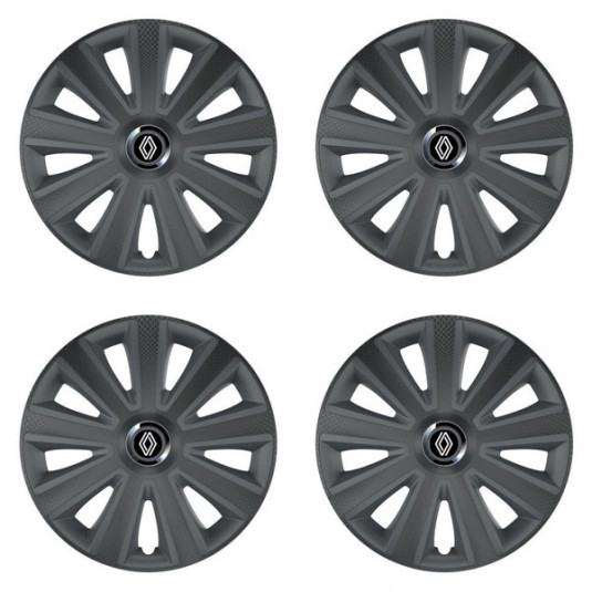 Капаци за Renault (ново лого) 16 Aviator carbon RC16 графит