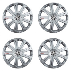Капачки за VW (черни) 14 Evo silver