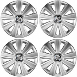 Капачки за VW (черни) 14 Aviator carbon RC silver
