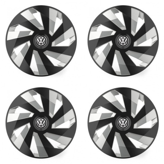 Халки за VW (черни) 14 Vector RC black and silver