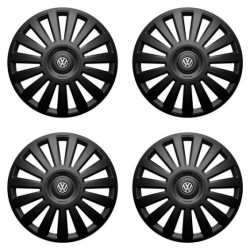 Колпачки за VW (черни) 15 Luxury black