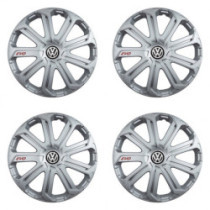 Капачки за VW (черни) 15 Evo silver