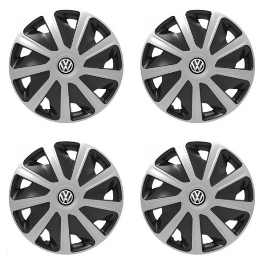 Капаци за VW (черни) за фургони 15 Craft silver and black