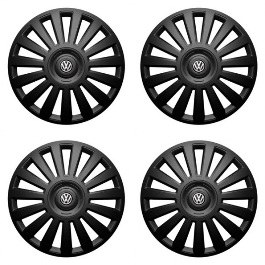 Тасове за VW (черни) 16 Luxury black