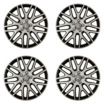 Тасове за VW (черни) 16 Dakar NC silver and black