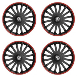 Тасове pre VW (черни) 16 CRYSTAL RO black