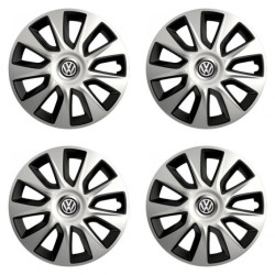Тасове за VW (черни) 16 STRATOS double colour