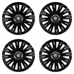 Капаци за VW (черни) 16 ACTIVE RC BLACK