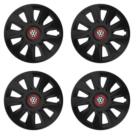Тасове за VW (черни) 17 STRATOS RR black