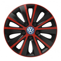 Колпачки за VW (сини) 14 RAPIDE red and black