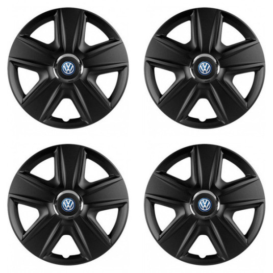 Тасове за VW (сини) 14 ESPRIT RC BLACK