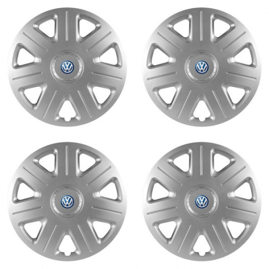 Капаци на джанти за VW (сини) 15 Master