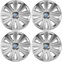 Капаци за VW (сини) 15 Aviator carbon silver