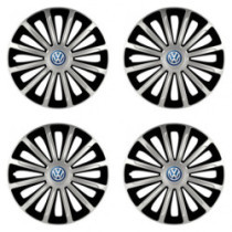 Тасове pre VW (сини) 15 TREND silver and black