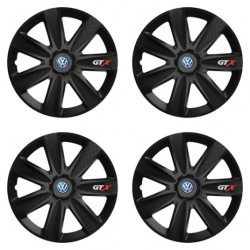 Капачки за VW (сини) 15 GTX CARBON black