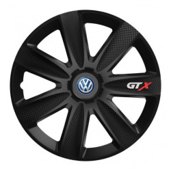 Капачки за VW (сини) 15 GTX CARBON black