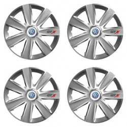 Капаци за VW (сини) 15 GTX CARBON сребрист