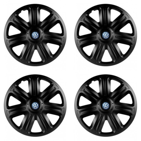 Тасове за VW (синии) 15 COMFORT BLACK