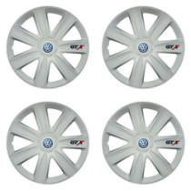 Капачки за VW (синьо) 16 GTX carbon white