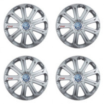 Капаци за VW (синьо) 16 Evo silver