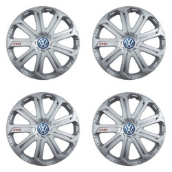 Капаци за VW (синьо) 16 Evo silver