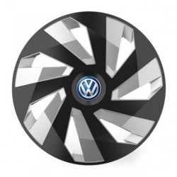 Капаци за VW (сини) 16 Vector RC черно и сребристо