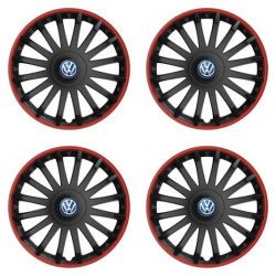 Халки за VW (синьо) 16 CRYSTAL RO black