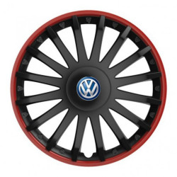 Халки за VW (синьо) 16 CRYSTAL RO black