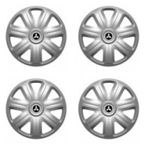 Капачки за джанти Mitsubishi (сребристи) 14 COMFORT