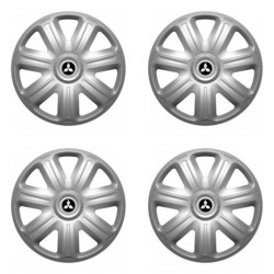Капачки за джанти Mitsubishi (сребристи) 14 COMFORT