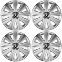 Капачки за Mitsubishi (сребристи) 15 Aviator carbon silver
