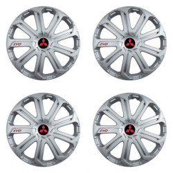 Капаци за Mitsubishi (червени) 14 Evo silver