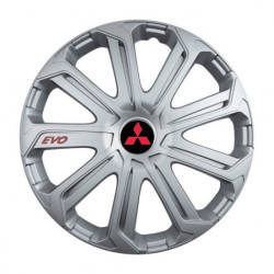 Капаци за Mitsubishi (червени) 14 Evo silver