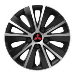 Тасове pre Mitsubishi (червени) 14 RAPIDE silver and black