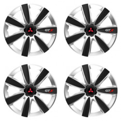 Тасове pre Mitsubishi (червени) 15 GTX CARBON silver/black