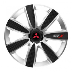 Тасове pre Mitsubishi (червени) 15 GTX CARBON silver/black