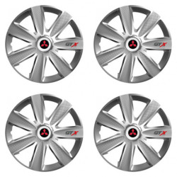 Капаци за Mitsubishi (червени) 15 GTX CARBON silver