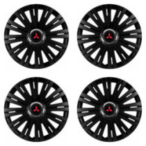 Колелца за Mitsubishi (червено) 16 ACTIVE RC BLACK