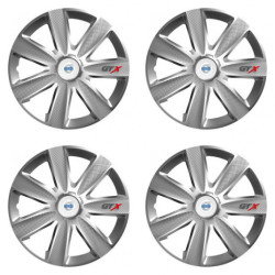 Капаци за Volvo (бели) 14 GTX CARBON silver