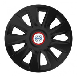 Капачки за Volvo (бели) 14 STRATOS RR black