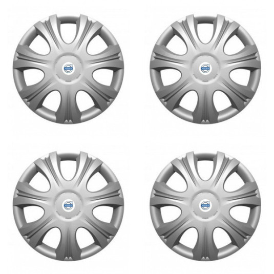 Капаци за Volvo (бели) 14 IMPULSE