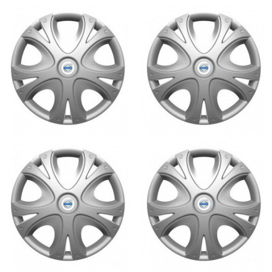 Капачки за Volvo (бели) 14 DYNAMIC