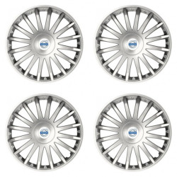 Капаци за Volvo (бели) 15 CRYSTAL silver
