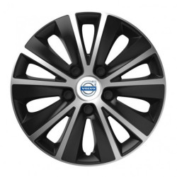 Капаци за Volvo (бели) 15 RAPIDE сребристо и черно